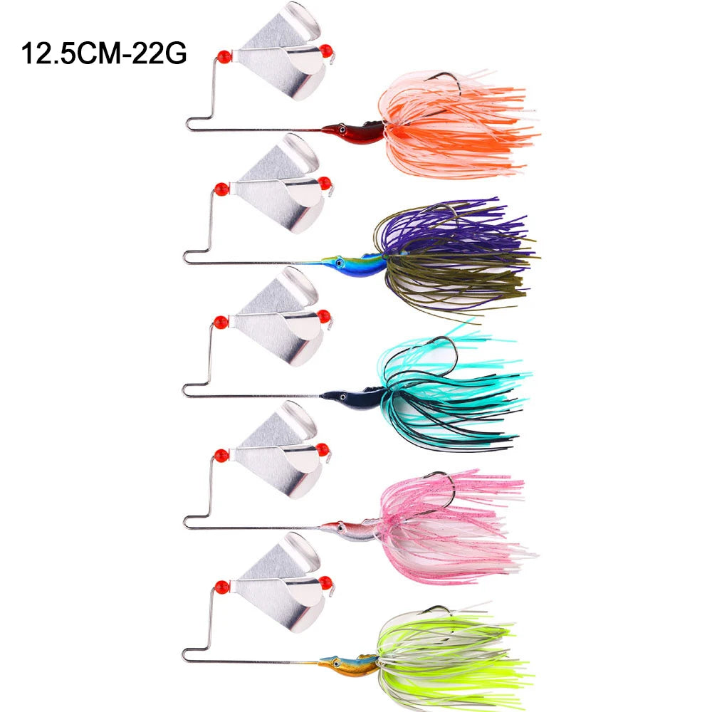 Chatterbait Spinnerbait Lure for Bass, Pike & Walleye