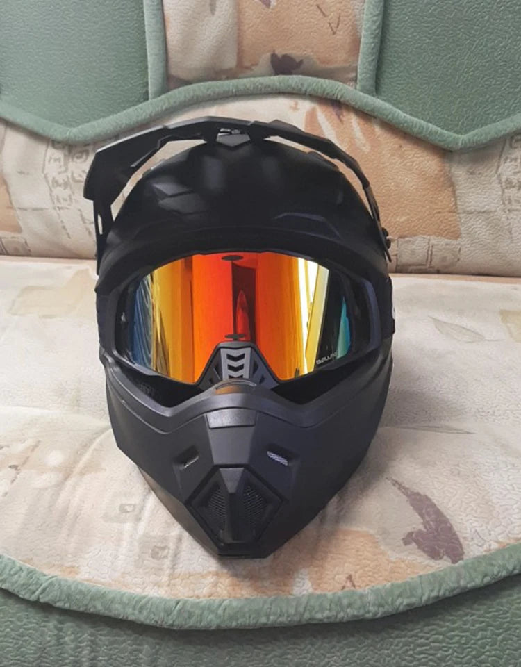 Dustproof Motocross Goggles with UV400 Photochromic Lens