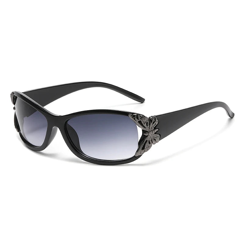Butterfly Cat-Eye Sunglasses with UV400 Protection