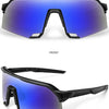 Oversized Windproof Sports Sunglasses with UV400 Protection