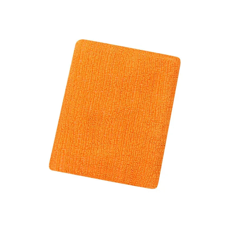 Orange multi-sport breathable wristband for activewear