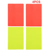 Professional Soccer Referee Red & Yellow Cards Set