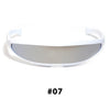 Futuristic Cyclops Visor Sunglasses with UV400 Protection
