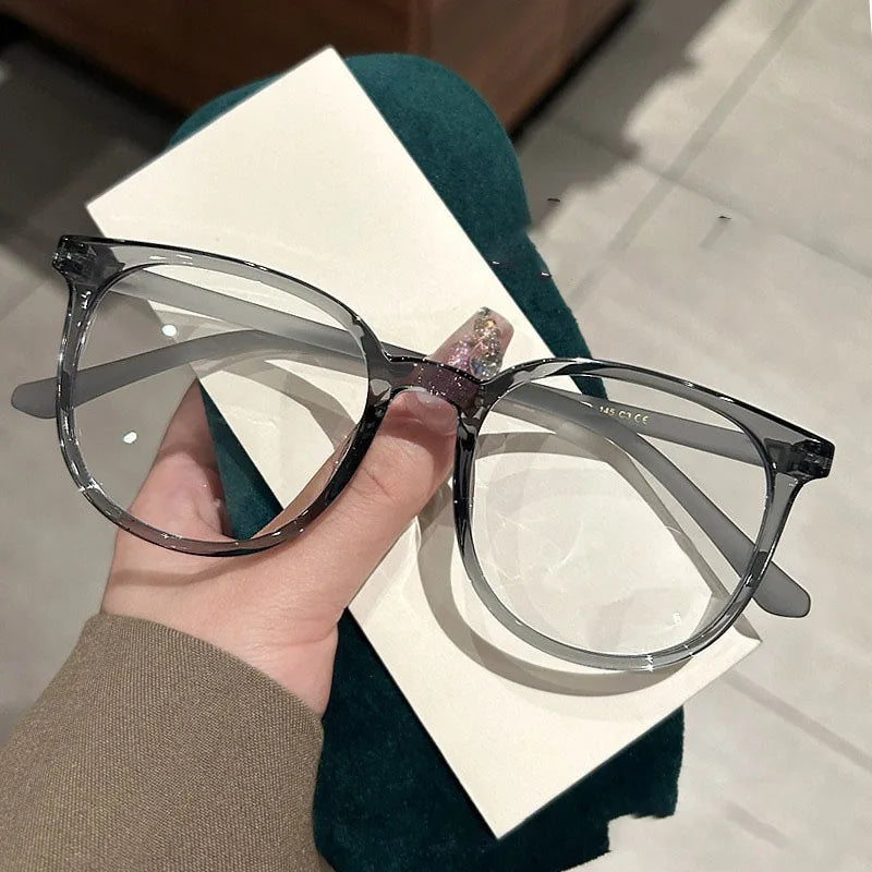 Vintage Round Blue Light Blocking Glasses for Women