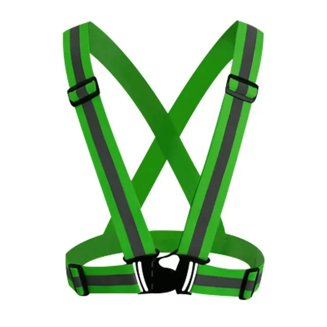 High-Visibility Reflective Safety Vest for Running, Cycling & Outdoor Work