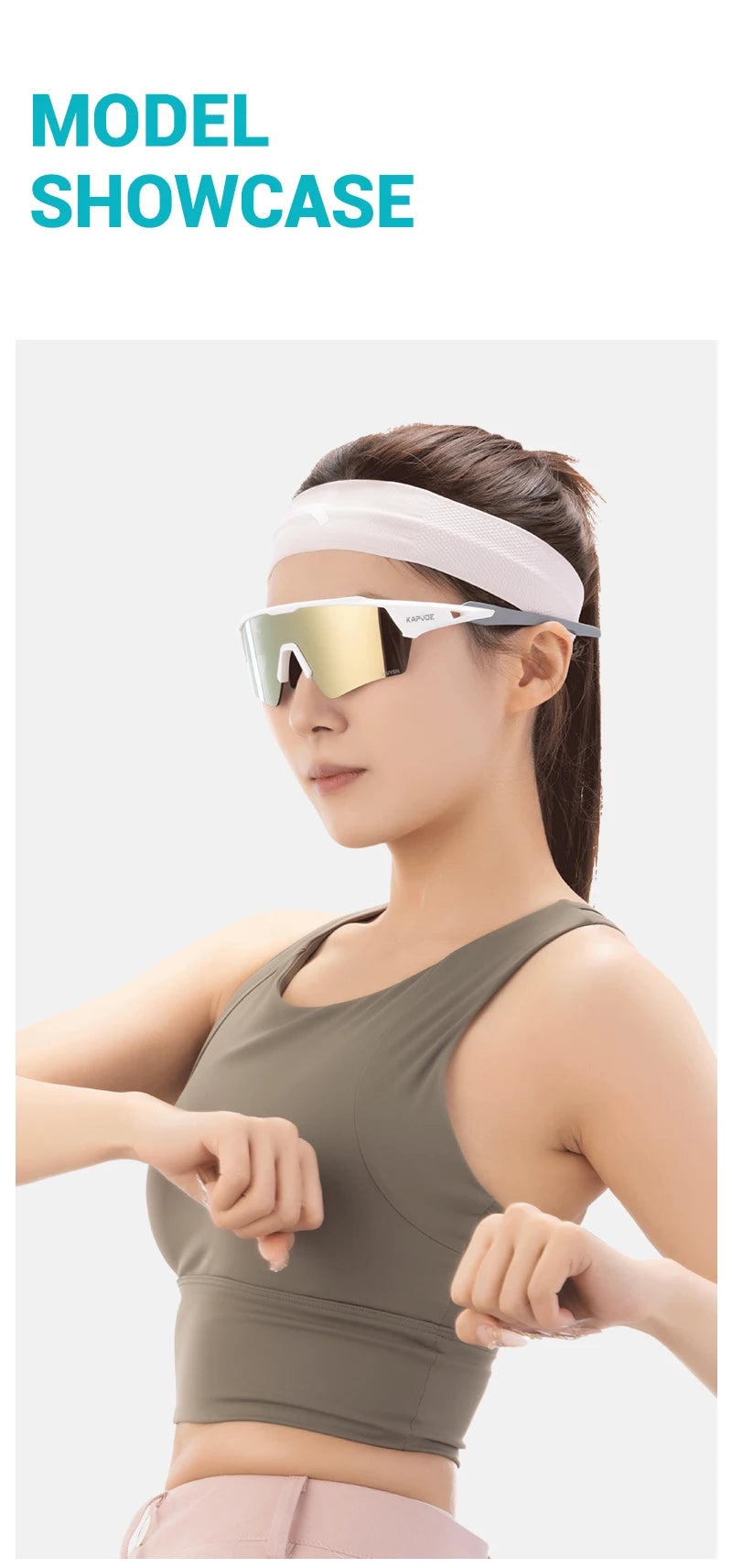 Photochromic Cycling Sunglasses with UV400 Protection