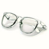 Klares anti-nebelndes Schutzbrille mit transparentem Rahmen und Linsen