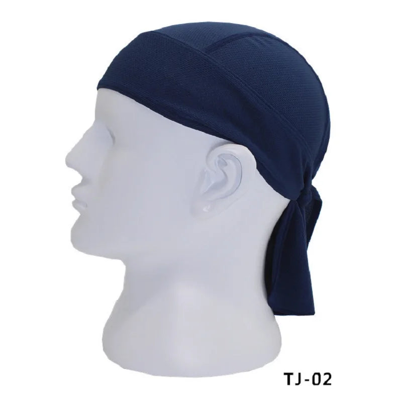 Quick-Dry Cycling Head Scarf with Breathable Knit Fabric