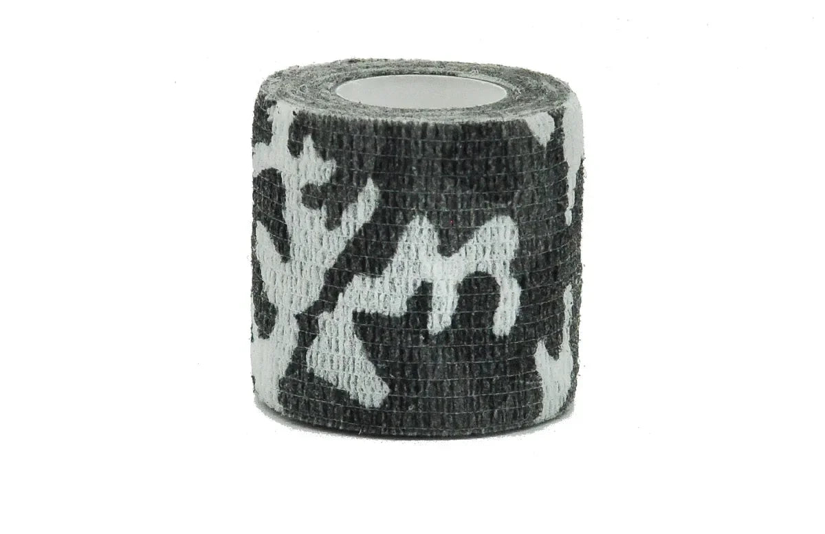 Roll of camouflage elastic wrap tape used for joint support