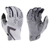 Gants de moto et MTB tactiques gris, vue de la paume.