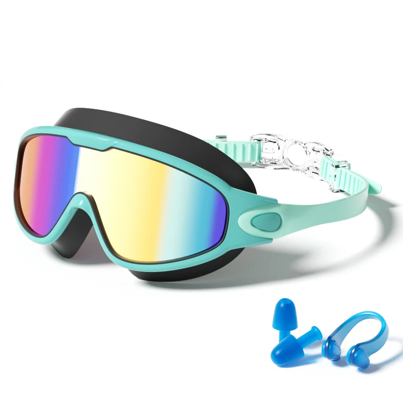 Kids Anti-Fog Swim Goggles with UV Protection