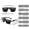 Polarized Square Sunglasses for Cycling and Outdoor Sports