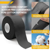 Dunkelgraues Baumwoll-Softness-Wrap-Tape für Haut-angehungs-Komfort und sichere Unterstützung