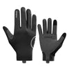 A pair of black Inbike heavy-duty cycling gloves with silicone palm pads shown against a white background.