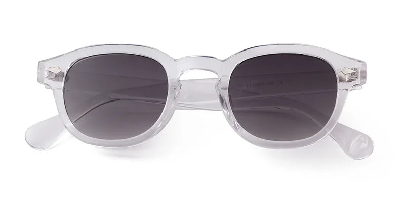 Retro Round Sunglasses with UV400 Protection