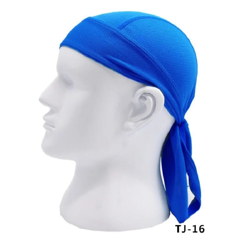 Quick-Dry Cycling Head Scarf with Breathable Knit Fabric