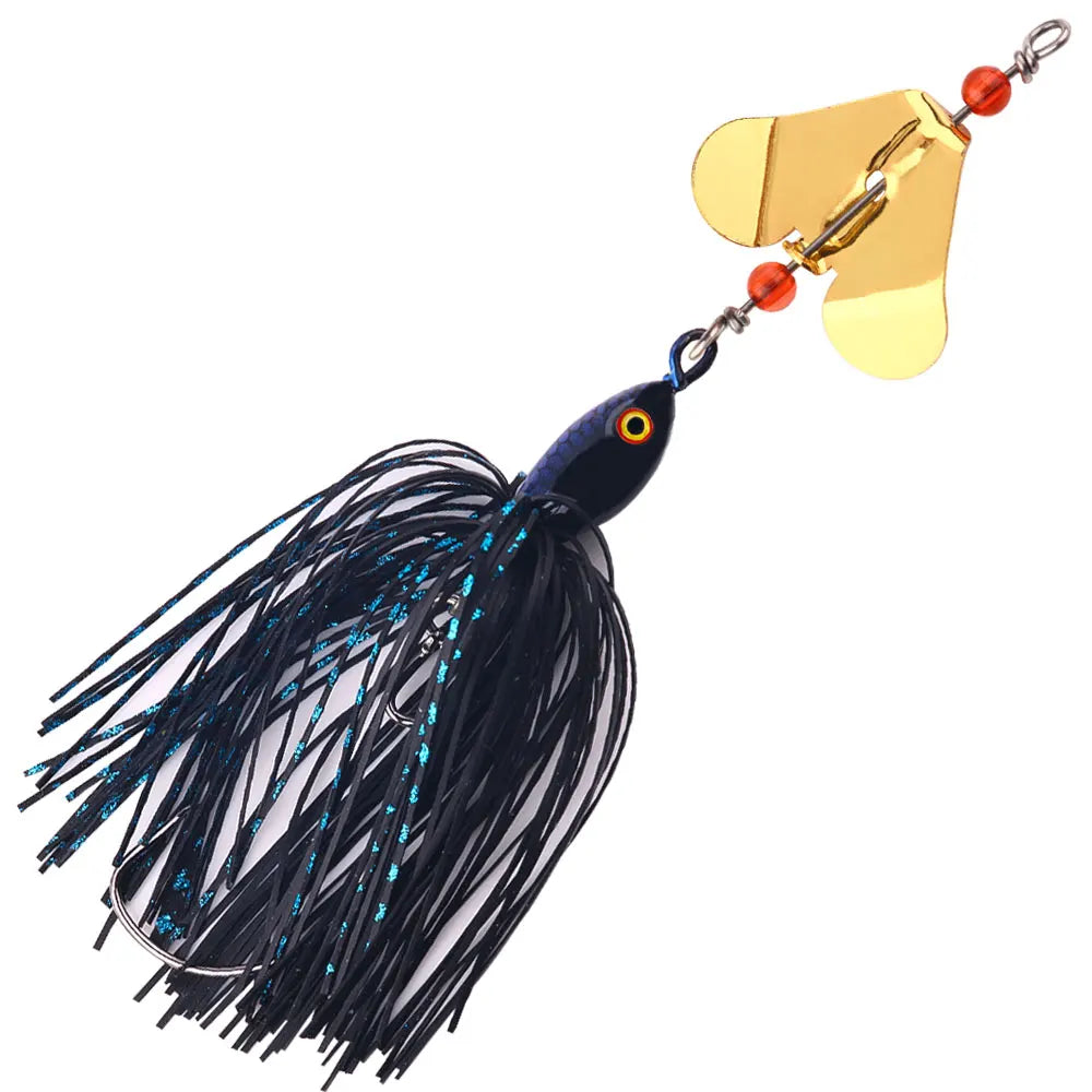 Chatterbait Spinnerbait Lure for Bass, Pike & Walleye