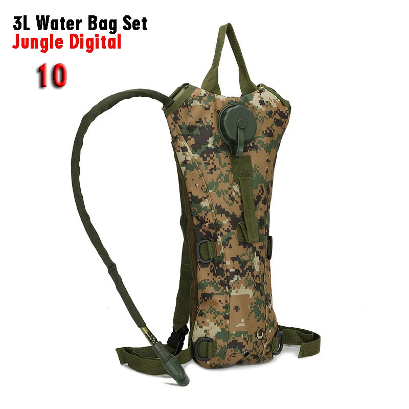 3L Hydration Backpack with Soft Water Bladder for Cycling, Hiking & Running