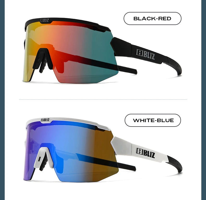 Breeze Cycling Sunglasses with 2 Interchangeable HD Lenses