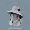 UV Protection Sun Hat with Neck Flap for Outdoor Adventures