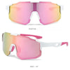 UV400 Cycling Sunglasses with Large Frame