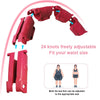 Adjustable Weighted Exercise Hoop for Core and Waist Toning