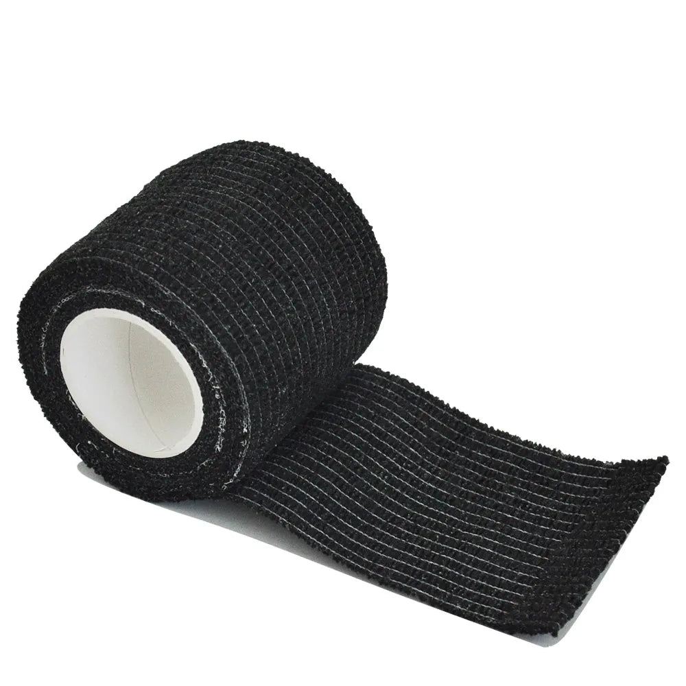 Roll disposierbare selbstklebende Tarn-Tattoo-Grip-Tape in Schwarz