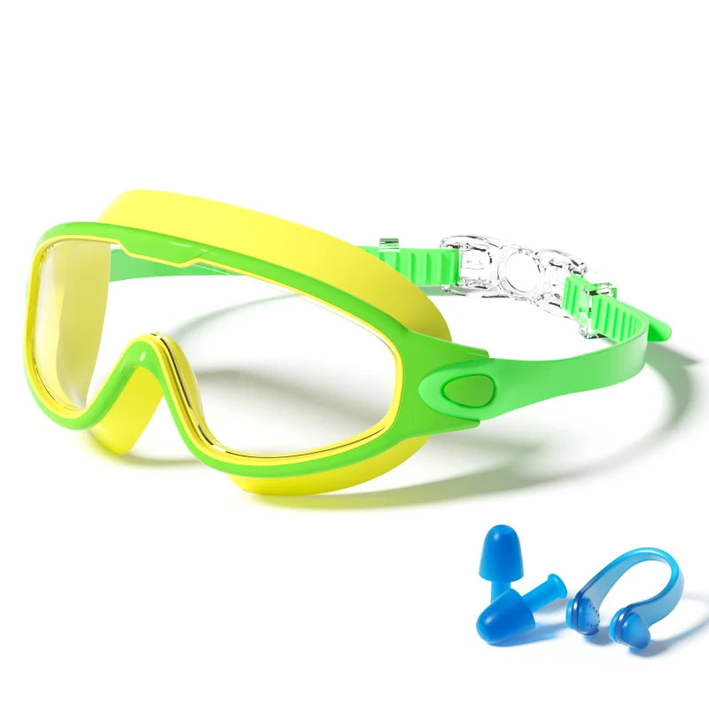 Kids Anti-Fog Swim Goggles with UV Protection
