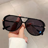 Vintage Pilot Sunglasses with Gradient Lenses