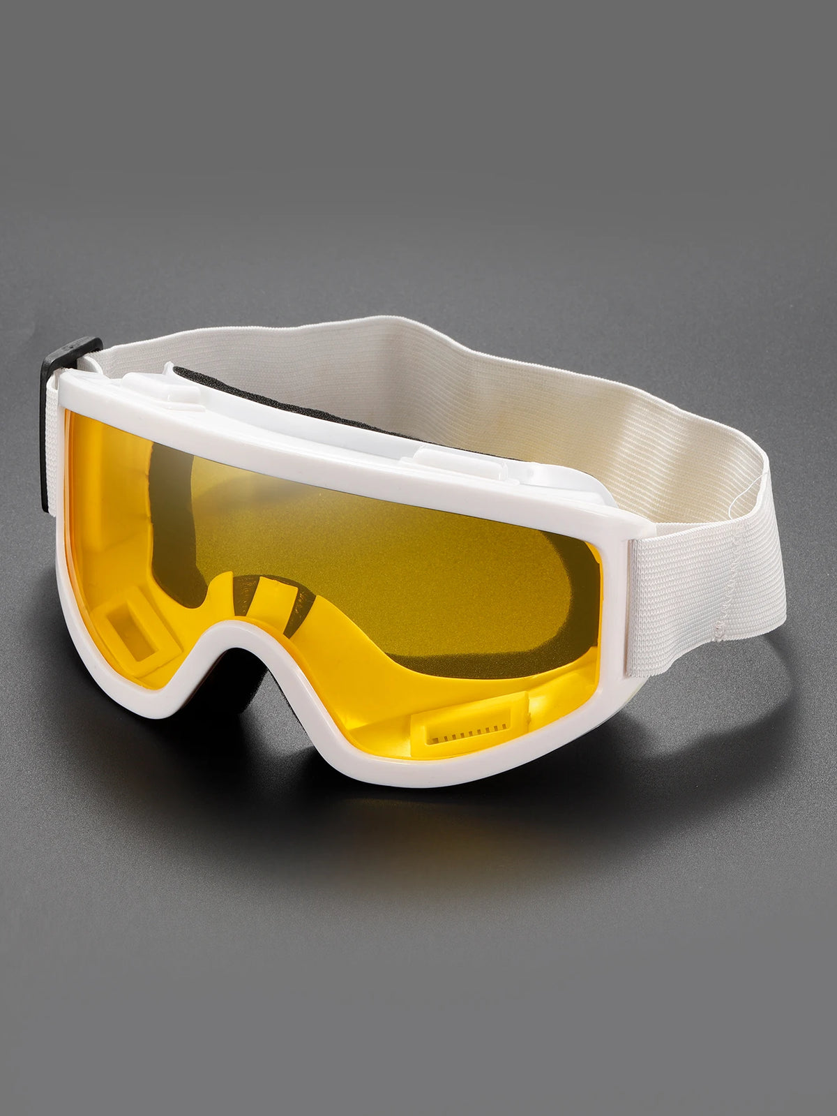 Large-Frame Ski and Snowboard Goggles with Windproof Padded Design