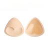 Zwei beige Silikon-BH- und Badeanzug-Bügel