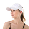 Quick-Dry Mesh Ponytail Baseball Cap