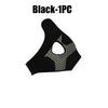 Enveloppe talon de soutien respirante noire pour cheville, pour le sport