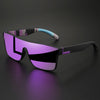Classic Square Sunglasses with UV400 Protection