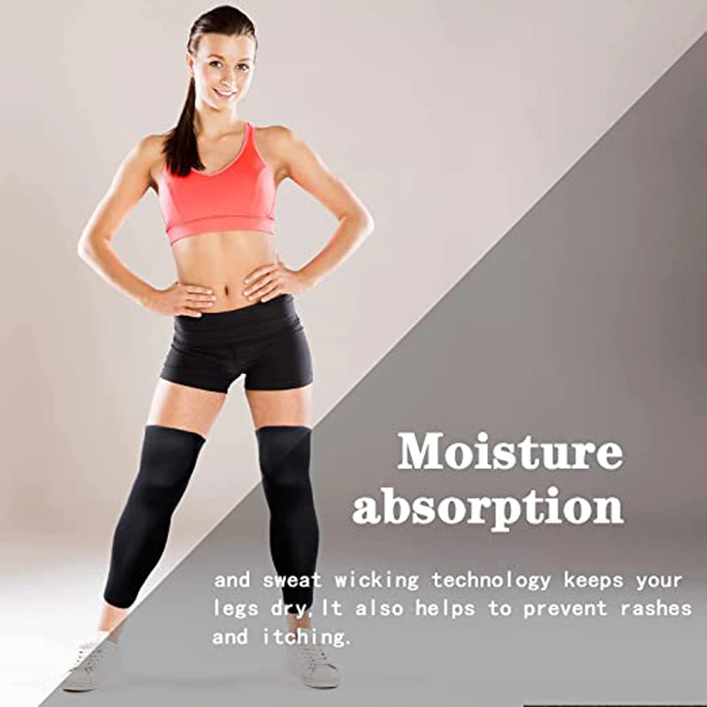Compression Leg Warmers for Sports & Fitness