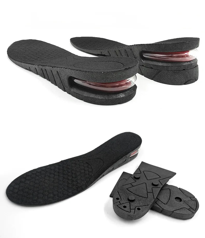Adjustable Height Increase Insoles with Shock Absorption