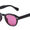 Retro Round Sunglasses with UV400 Protection
