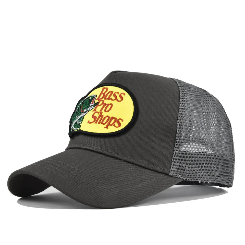Breathable Mesh Baseball Cap with Adjustable Strap