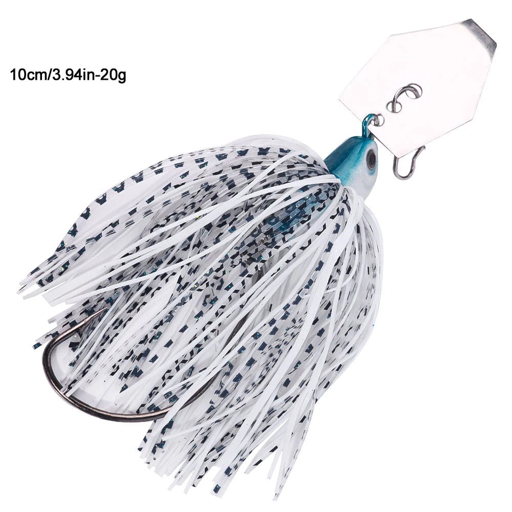 Chatterbait Spinnerbait Lure for Bass, Pike & Walleye
