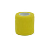 A roll of yellow self-adhesive elastic bandage tape.
