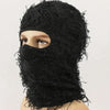 Fleece-Lined Knit Balaclava Ski Mask
