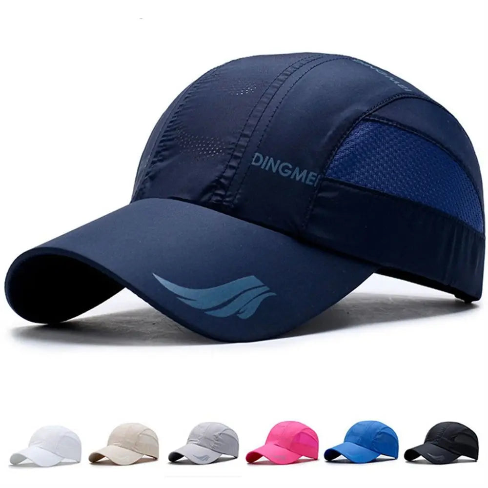 Lightweight Quick-Dry Baseball Cap with Adjustable Fit