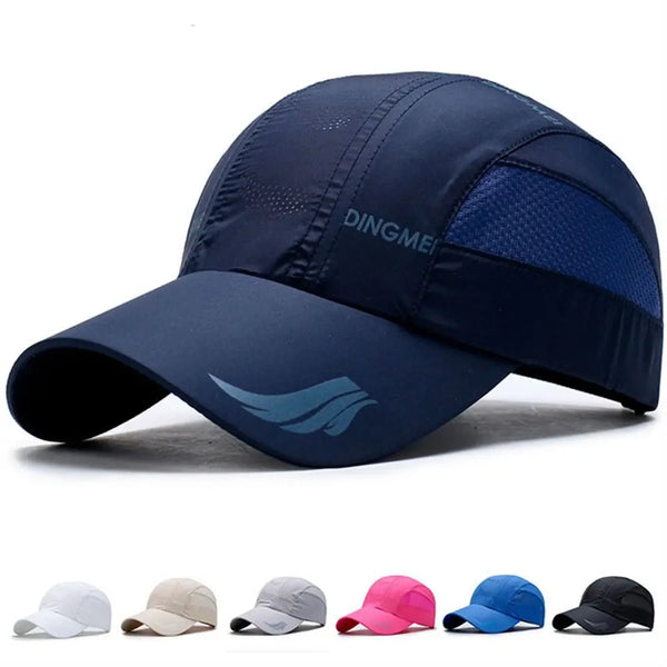 Lightweight Quick-Dry Baseball Cap with Adjustable Fit