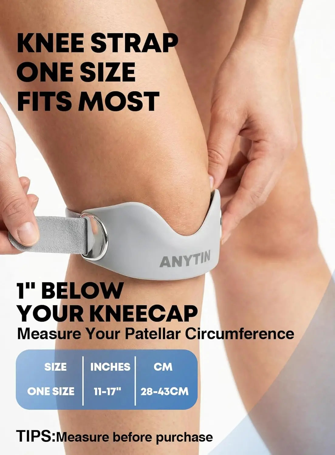 Adjustable Patellar Tendon Support Straps (2-Pack)
