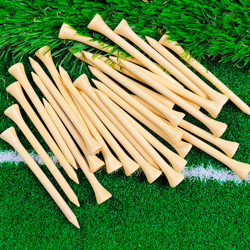 Natural Wood Golf Tees (100-Pack)