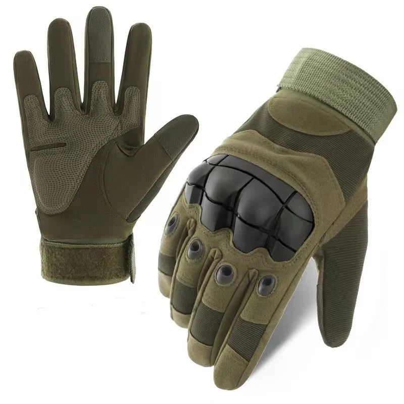 Tactical Full-Finger Gloves for Outdoor Sports and Motorcycling