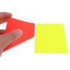 Professional Soccer Referee Red & Yellow Cards Set
