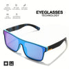 Classic Square Sunglasses with UV400 Protection