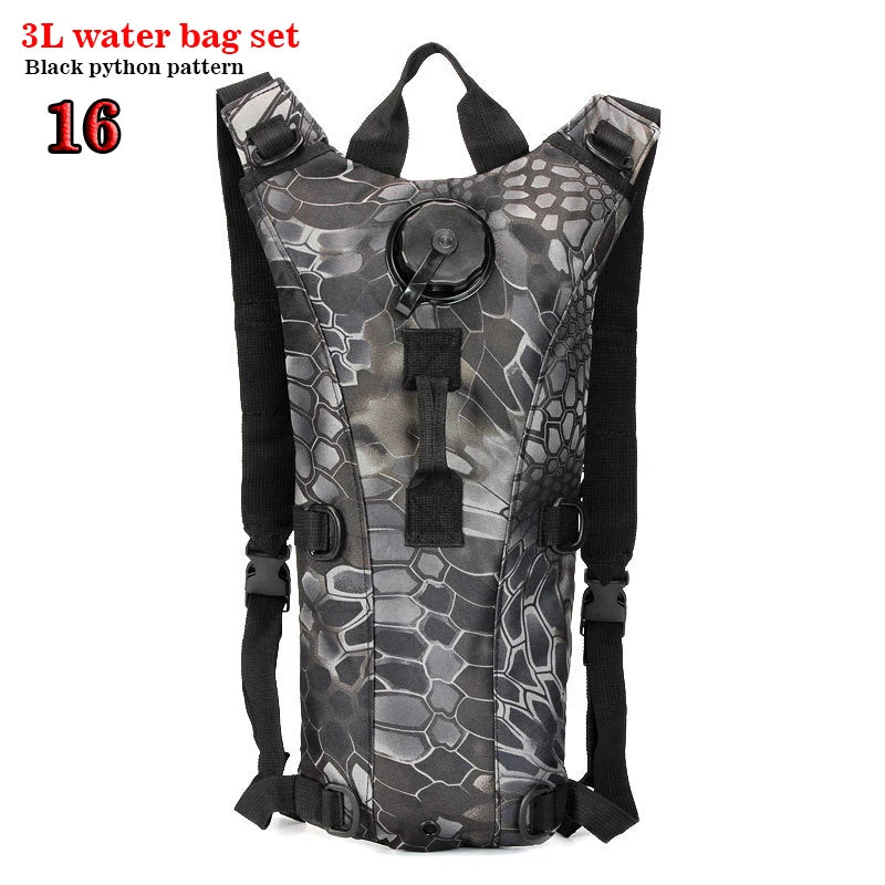3L Hydration Backpack with Soft Water Bladder for Cycling, Hiking & Running