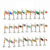 Metal Spinner Fishing Lure Kit (30 Pieces)